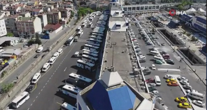 15 Temmuz Demokrasi Otogarı kısıtlamanın kaldırılmasıyla hareketlendi