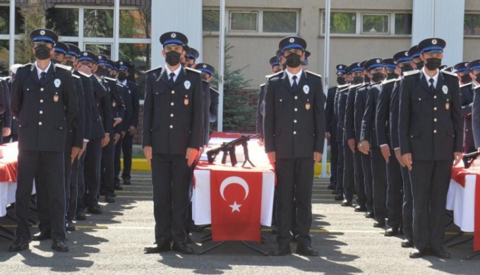 26. dönem polis adayları yemin etti