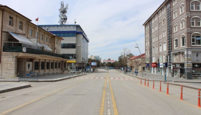 760 bin nüfusa sahip Erzurum’da yasağın ikinci günüde sessizlik hakim