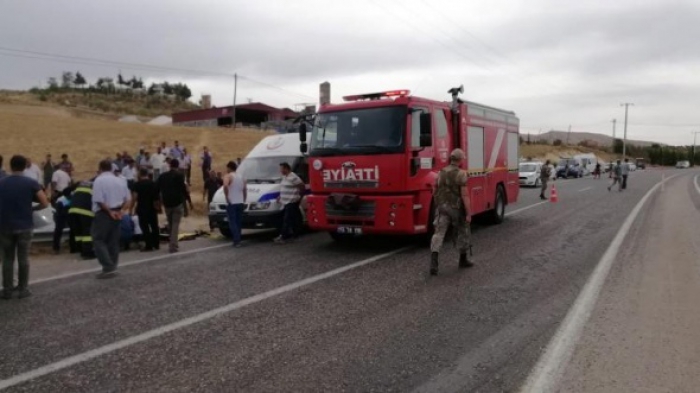 Adıyaman’da feci kaza