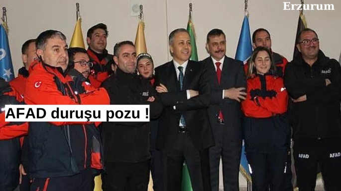 AFAD duruşu!