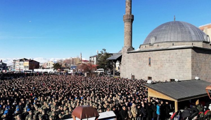 Afrin şehidi Erzurum’da son yolculuğuna uğurlandı