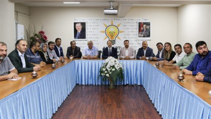 Akdağ’dan parti teşkilatlarına teşekkür ziyareti 