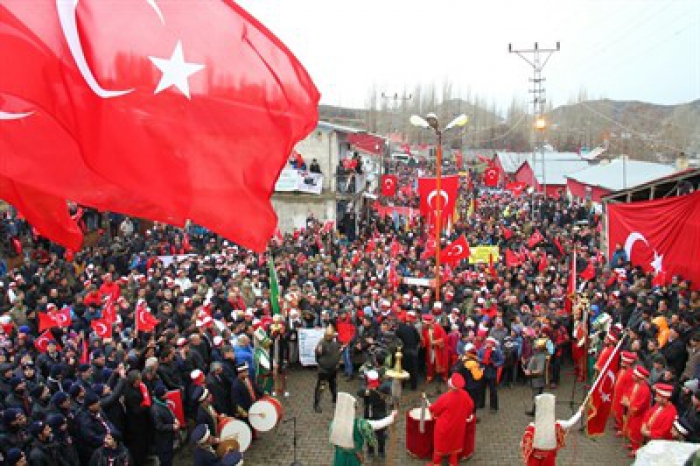 Allahuekber şehitleri Bardız’da anıldı 