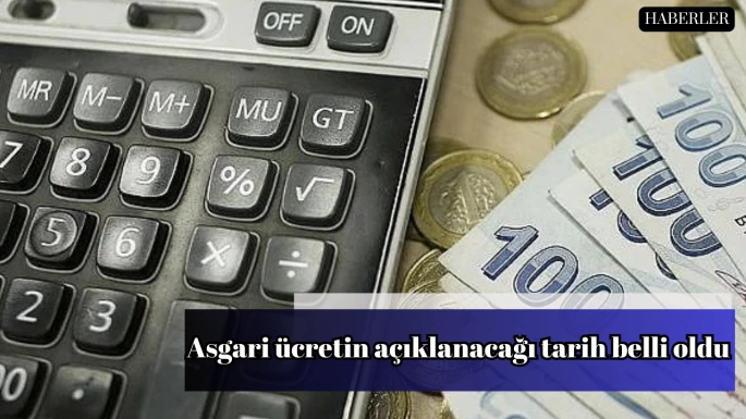 Asgari ücretin açıklanacağı tarih belli oldu