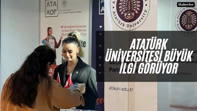 Atatürk Üniversitesi büyük ilgi görüyor