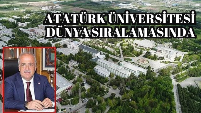 Atatürk Üniversitesi dünya sıralamasında