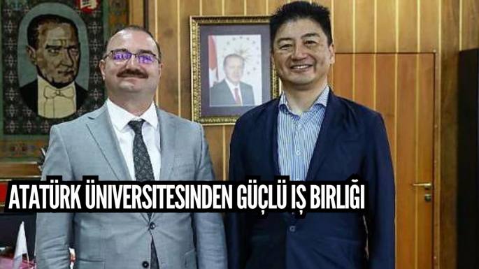 Atatürk Üniversitesinden güçlü iş birliği