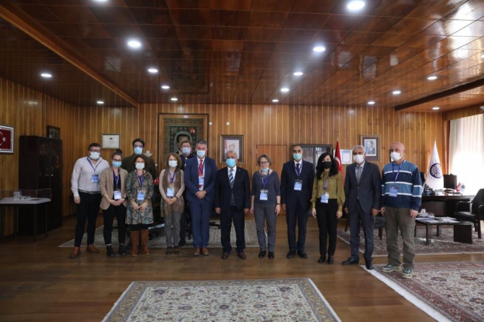 Avrupa veteriner eğitim kurumları birliği heyeti Atatürk Üniversitesi’nde