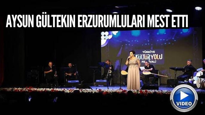 Aysun Gültekin Erzurumluları mest etti