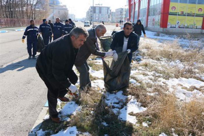 Aziziye’de temizlik seferberliği 