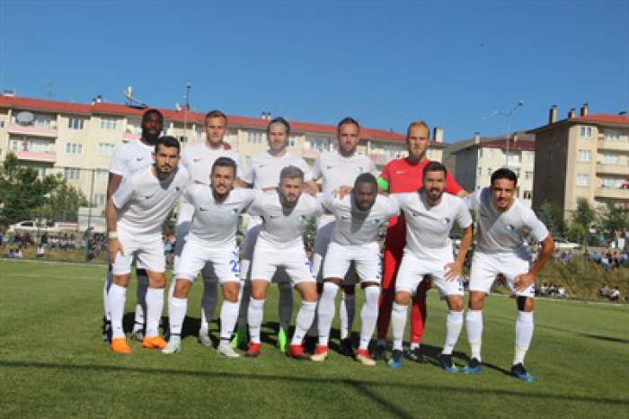 B.B. Erzurumspor ikinci hazırlık maçında güldü