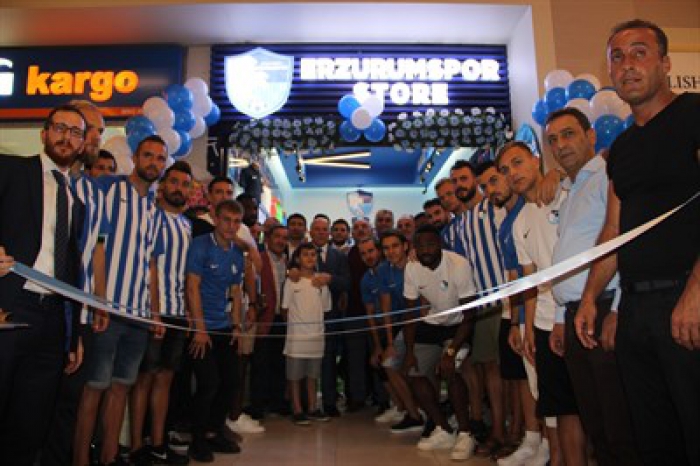 B.B. Erzurumspor Store açıldı