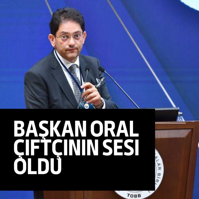 Başkan Oral çiftçinin sesi oldu