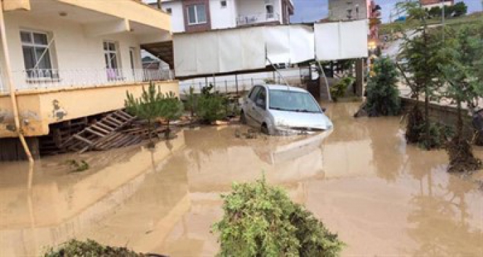 Başkent’te sel felaketi