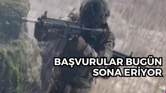 Başvurular bugün sona eriyor