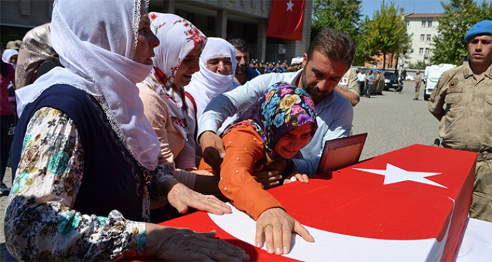 Batman şehitleri törenle son yolculuğuna uğurlandı