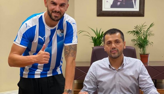 BB Erzurumspor Armando Sadiku ile 2 yıllık sözleşme imzaladı