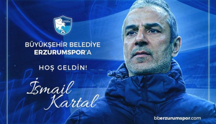 BB Erzurumspor İsmail Kartal ile prensipte anlaştı