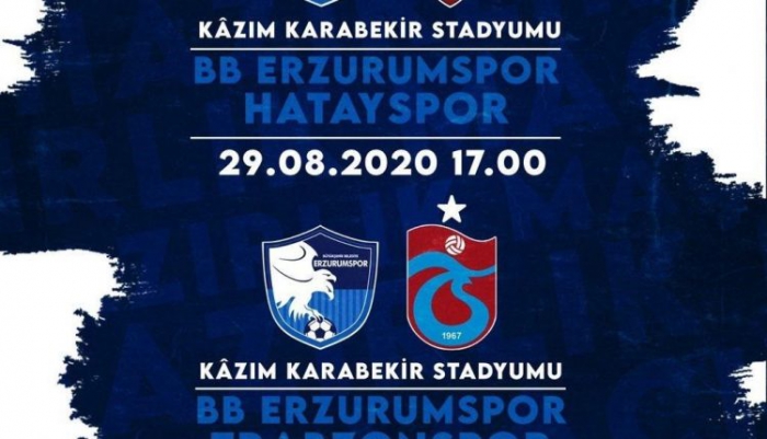 BB Erzurumspor, Trabzonspor ve Hatayspor’la hazırlık maçı yapacak