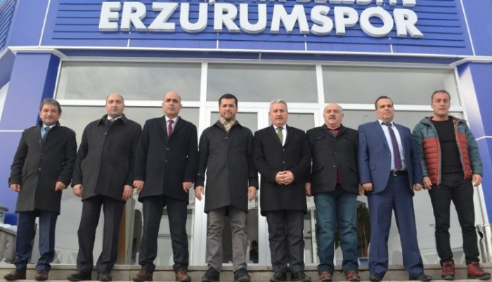 BB Erzurumspor yönetimine hayırlı olsun ziyareti