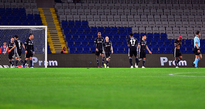 Beşiktaş tek golle yıkıldı!