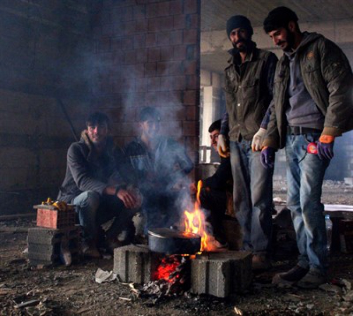 Beyaza bürünen Doğu Anadolu'da hava sıcaklığı sıfırın altına düştü