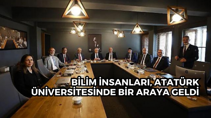 Bilim insanları, Atatürk Üniversitesinde bir araya geldi