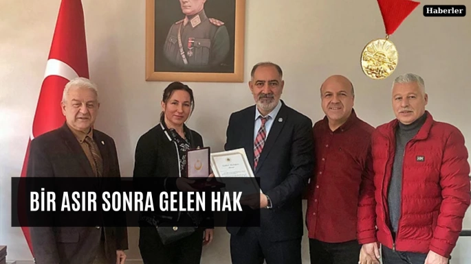 Bir asır sonra gelen hak