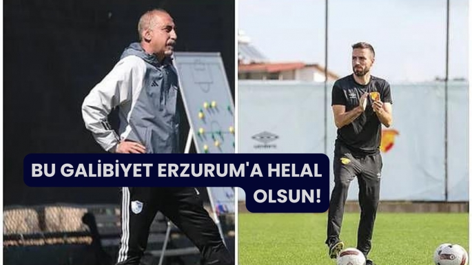 Bu galibiyet Erzurum'a helal olsun!