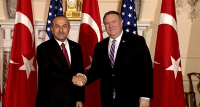 Çavuşoğlu ile Pompeo görüşmesinde kimsenin tehdidine boyun eğilmeyeceği vurgulandı