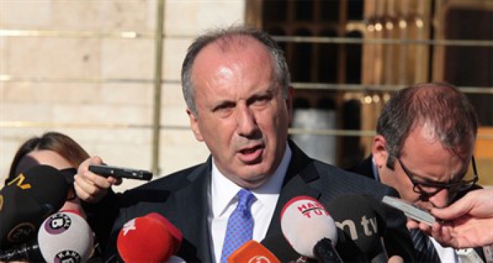 CHP'nin cumhurbaşkanı adayı Muharrem İnce