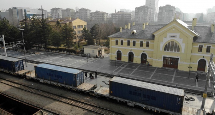 Çin’e giden ikinci ihracat treni Kayseri’de