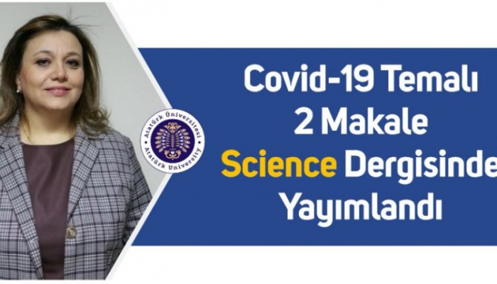 Covid-19 Temalı 2 Makale Science Dergisinde yayımlandı