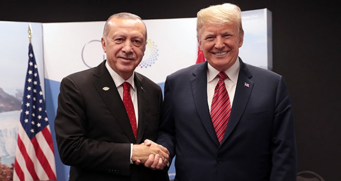 Cumhurbaşkanı Erdoğan, ABD Başkanı Trump’la bir araya geldi