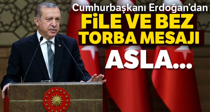 Cumhurbaşkanı Erdoğan’dan önemli mesajlar