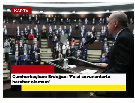 Cumhurbaşkanı Erdoğan: 'Faizi savunanlarla beraber olamam'