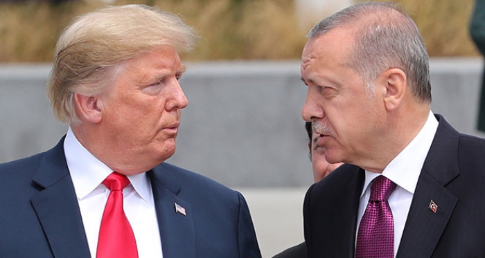 Cumhurbaşkanı Erdoğan ile Trump ayaküstü görüştü…