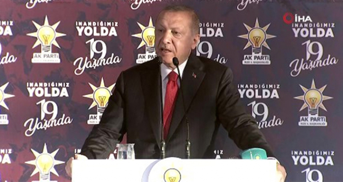 Cumhurbaşkanı Erdoğan: ‘Kıta sahanlığımızda haydutluğa asla boğun eğmeyeceğiz’