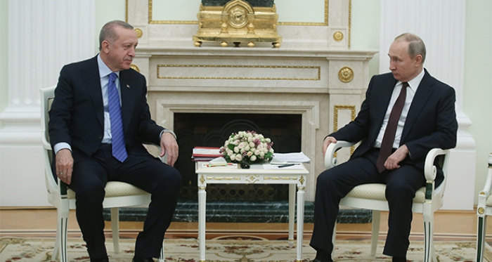 Cumhurbaşkanı Erdoğan, Rusya Devlet Başkanı Vladimir Putin ile telefonda görüştü