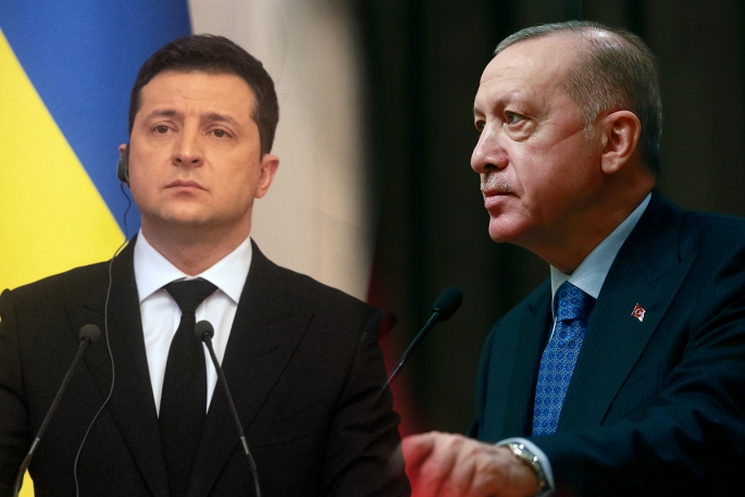 Cumhurbaşkanı Erdoğan, Zelenskiy ile görüştü!