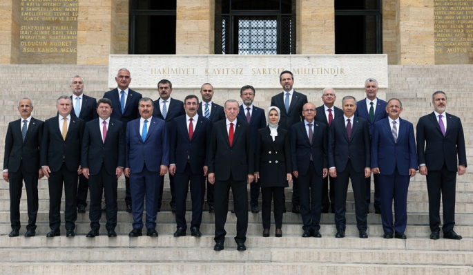 Cumhurbaşkanlığı Kabinesi Anıtkabir’de