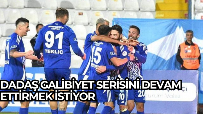 Dadaş galibiyet serisini devam ettirmek istiyor