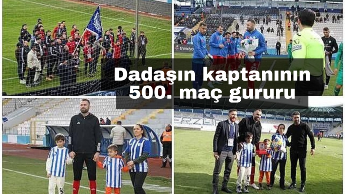 Dadaşın kaptanının 500. maç gururu