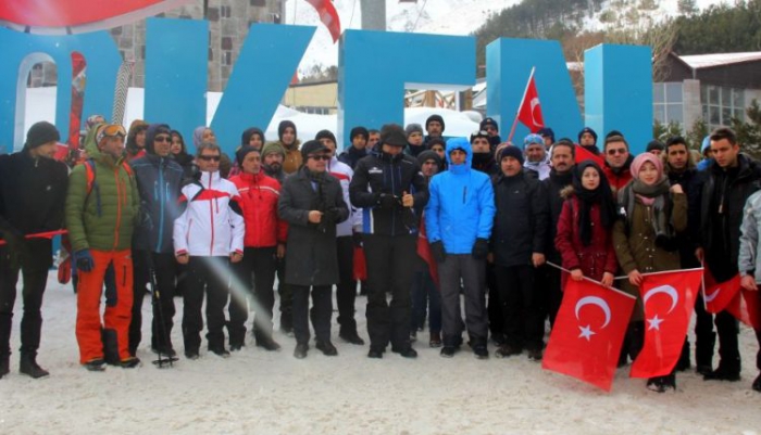 Dağcılar, Sarıkamış Harekâtının 104. yılında Palandöken’e tırmanacak