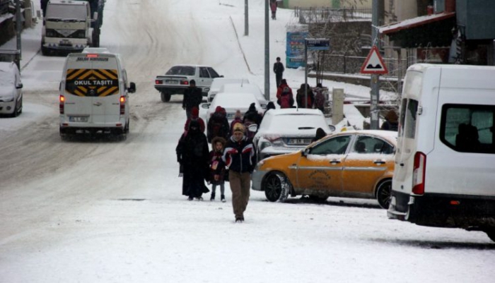 Doğu Anadolu kar yağışı ve soğuk hava etkili oluyor 