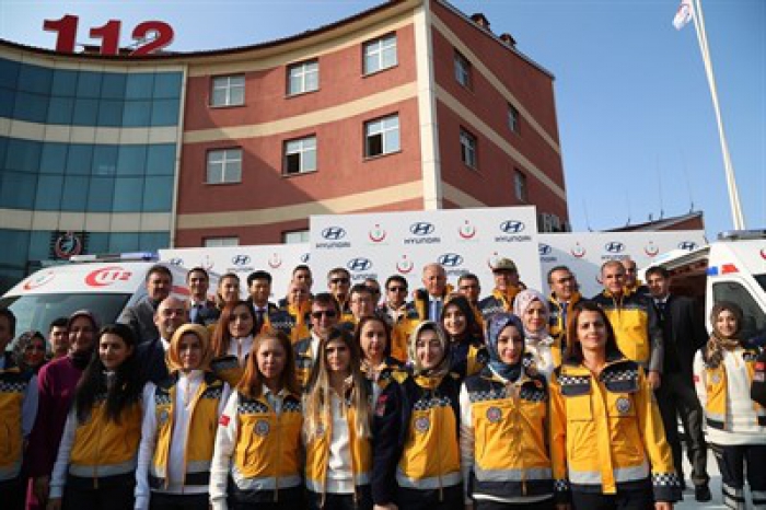 Erzurum 112’e 2 ambulans takviyesi