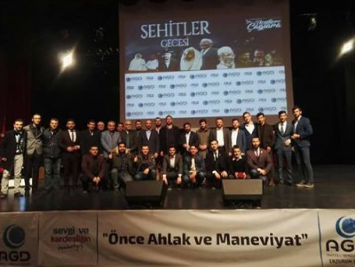 Erzurum AGD’den ‘Şehadet Gecesi’ programı 