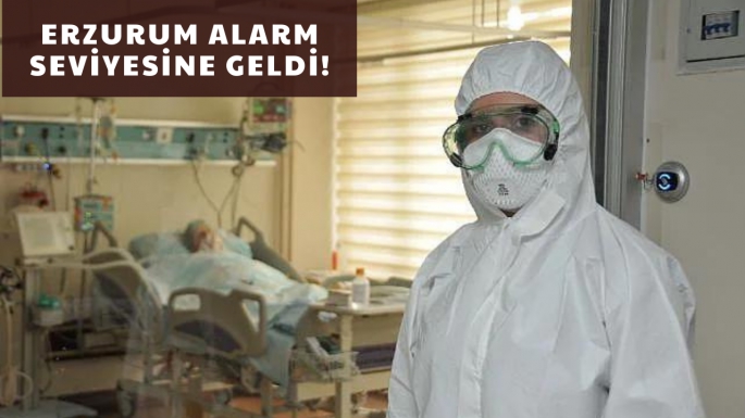 Erzurum alarm seviyesine geldi!