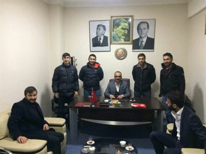 Erzurum Aşkale Ülkü Ocakları’nda bayrak değişimi 